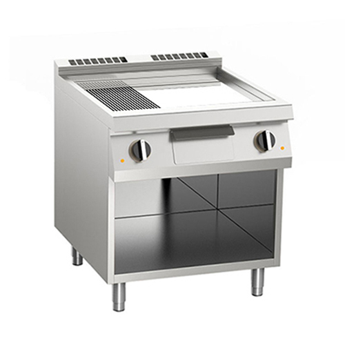 Электрическая жарочная поверхность 700 серии Apach Chef Line SLFTE87CLROS хром