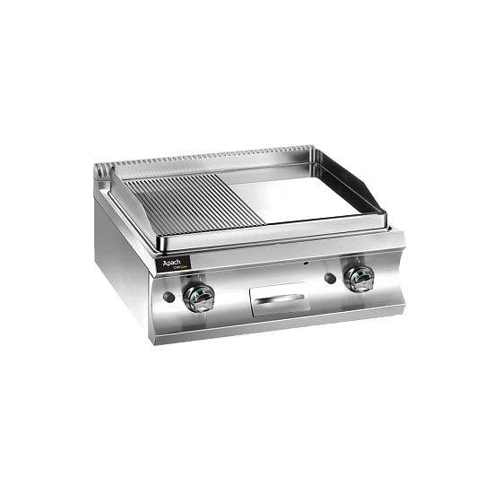 Электрическая жарочная поверхность 900 серии Apach Chef Line GLFTE89LCR хром