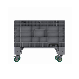 картинка Контейнер пластиковый Plast IBOX 1020x640x810 мм серый на колесах